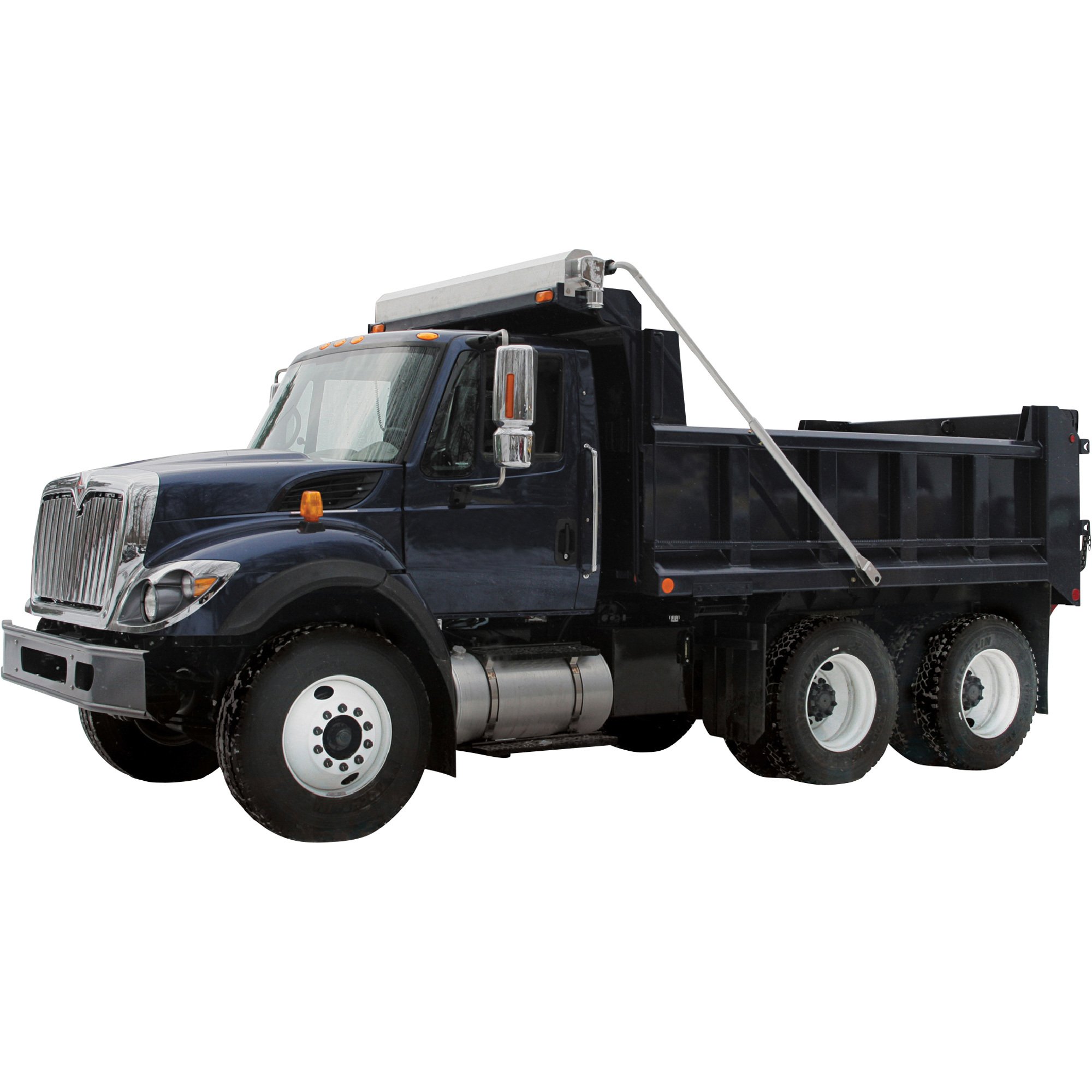 Buyers Products Electric Side Mount Tarp System with Wind Deflector